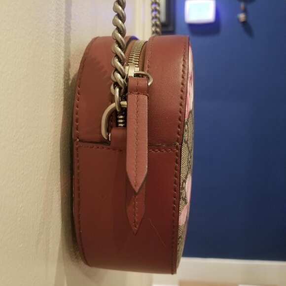 Gucci GG Blooms Supreme Canvas Shoulder Bag in Multi/dry Rose - Picture 5 of 15